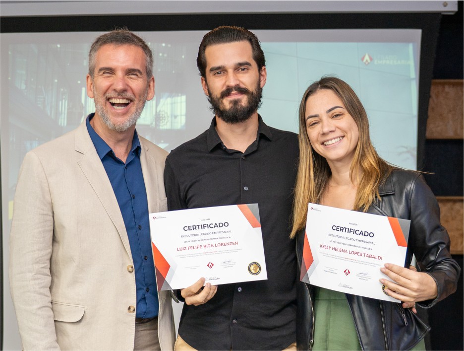 Empresários em mentoria presencial do Programa Legado Empresarial