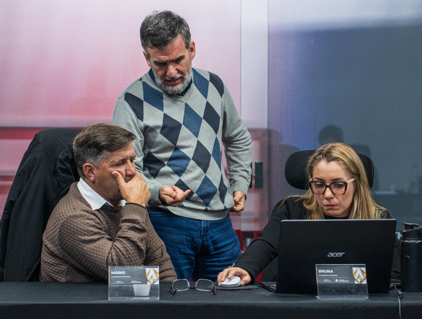 Empresários em mentoria presencial do Programa Legado Empresarial